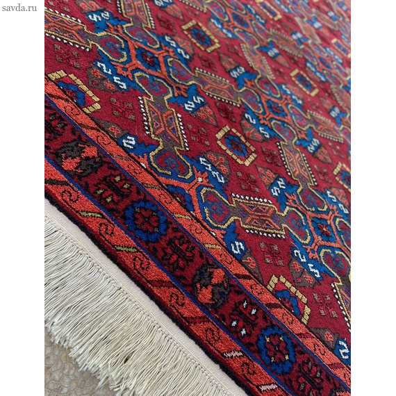 шерстяной ковёр ручной работы