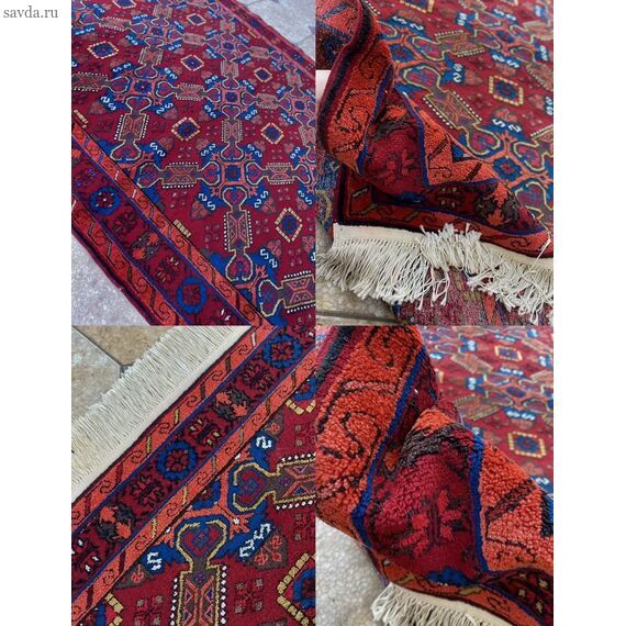 шерстяной ковёр ручной работы